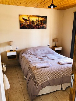 Habitación principal cabaña 2